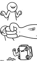 I fear no man. but that thing... It scares me. Meme Generator